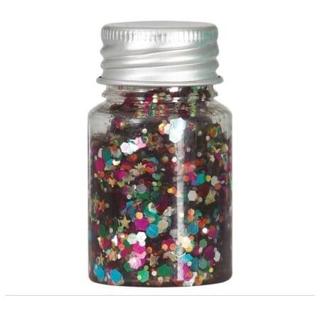 Barevný glitter gel zepředu