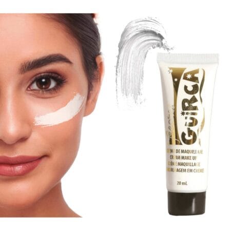 Bílá make-up tuba