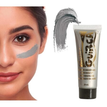 Stříbrný make-up v tubě
