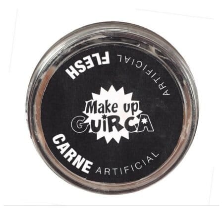 Imitace kůže make-up - pohled zepředu