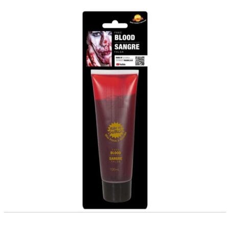 Umělá krev 100 ml - pohled zepředu