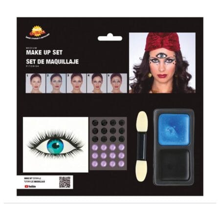 Věštkyně make-up set – pohled zepředu