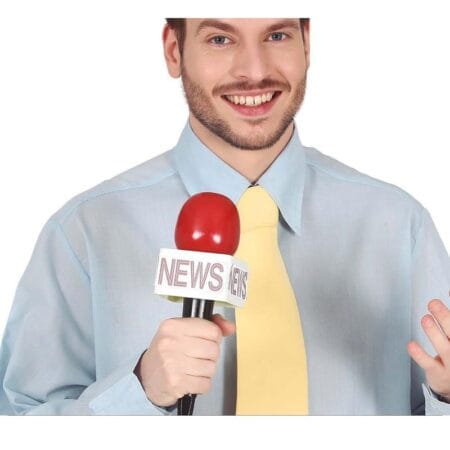 Párty mikrofon - reportér zepředu