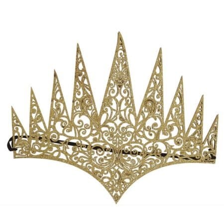 Zlatá čelenka královny - queen tiara