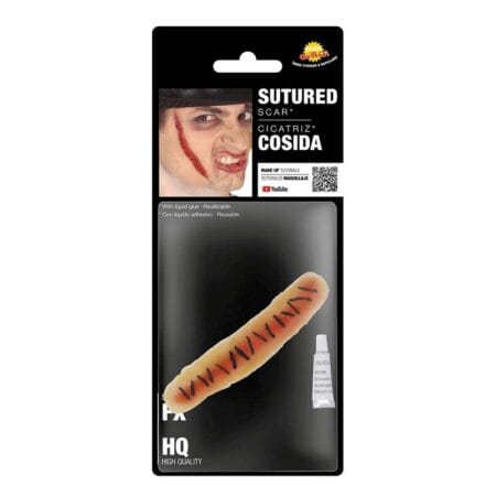 Zobrazení sešitých ran