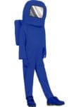 Dětský kostým Modrý Astronaut zepředu