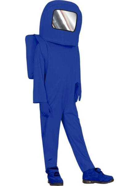 Dětský kostým Modrý Astronaut zepředu