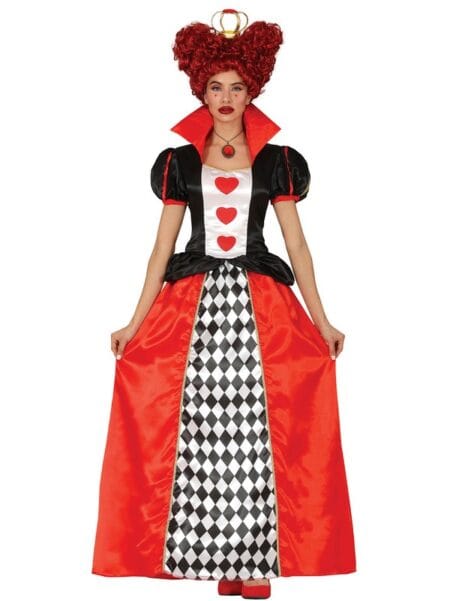 Kostým Lady Srdce na karneval