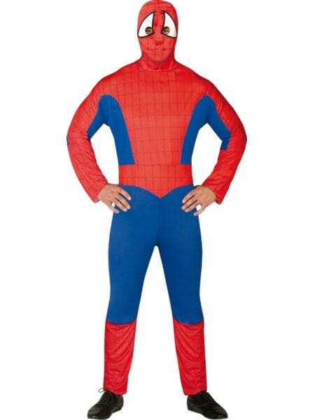 OSTÝM SUPERHRDINY SPIDERMAN karnevalový kostým pro dospělé - Věrný originálu, ideální pro karnevalové akce.