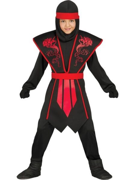 Dětský kostým Ninja zepředu