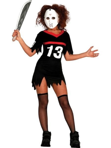 Dámský kostým Jason Voorhees přední pohled