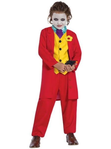 Dětský kostým Pan Smile, pohled zepředu