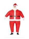 Nafukovací kostým Santa Claus pro dospělé